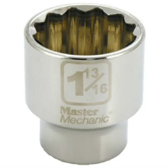 Master Mechanic 369645 12-Point Socket 3/4" Drive 1-13/16" Professional Grade Tool