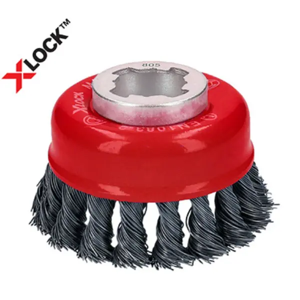Diablo DPB275XKCC01F X-Lock Knotted Cup Brush Metal 2-3/4 Inch Grinding