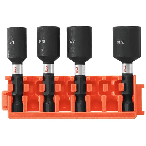 Bosch CCSNSV17804 Nutsetters Clip Custom Case System 1-7/8 Inch 4-Piece