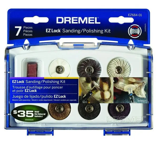 Dremel EZ684-01 EZ Lock Sanding and Polishing Kit