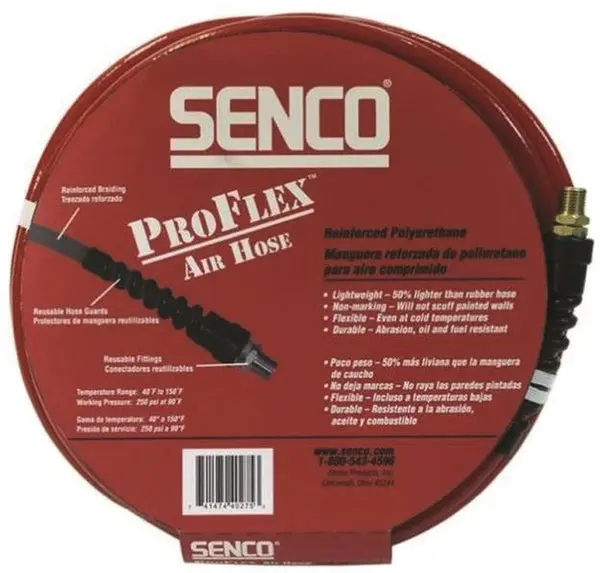 Senco PC0979 ProFlex 3/8 Inch X 50 Feet Air Hose