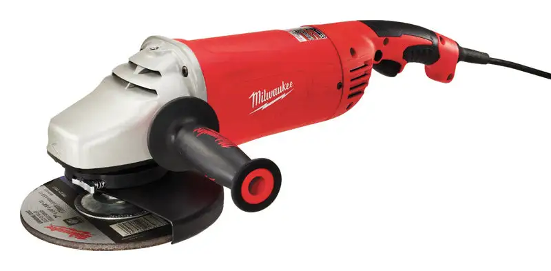 Milwaukee 15 amps Corded 7 to 9 . Large Angle Grinder Tool Only Heavy Duty