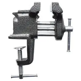 Clamp-On Bench Vise Light-Duty 3-Inch Small Workpieces Various