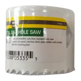 2-1/2-Inch Bi-Metal Hole Saw Wood and Metal Cutting Master Mechanic
