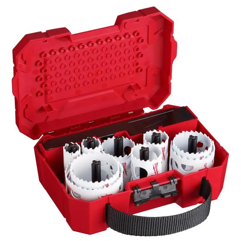 Milwaukee Hole Dozer Assorted Bi-Metal Hole Saw Kit 9 Piece Various Applications