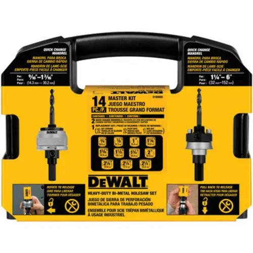 Dewalt D180096 Holesaw 6 Inch On Sale Construction Hand Tools