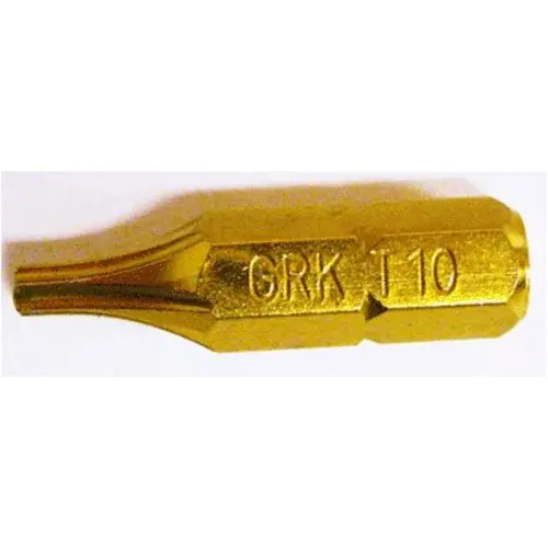 GRK 87421 Star Bit Drive 3 Inch Yellow Screwdrivers and Power Tools GRK Fasteners