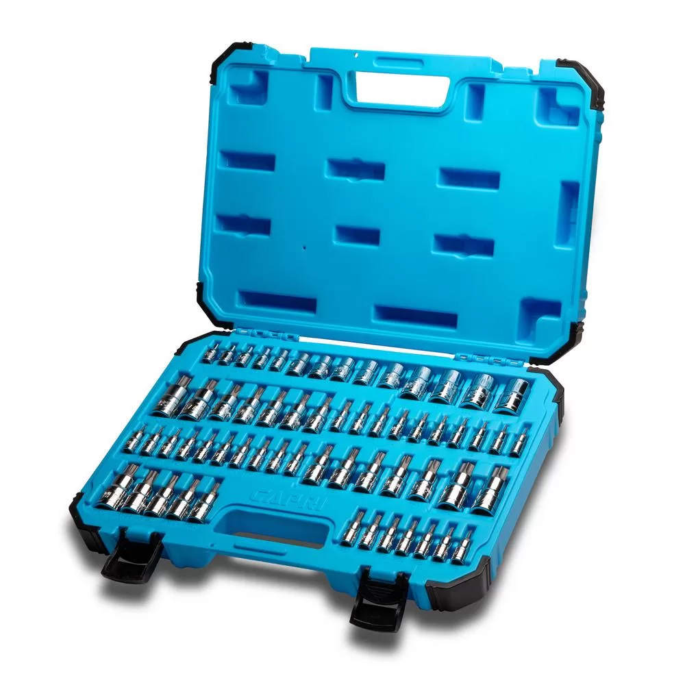 Capri Tools Advanced Series Star Master Bit Socket Set 60-Piece Comprehensive Kit
