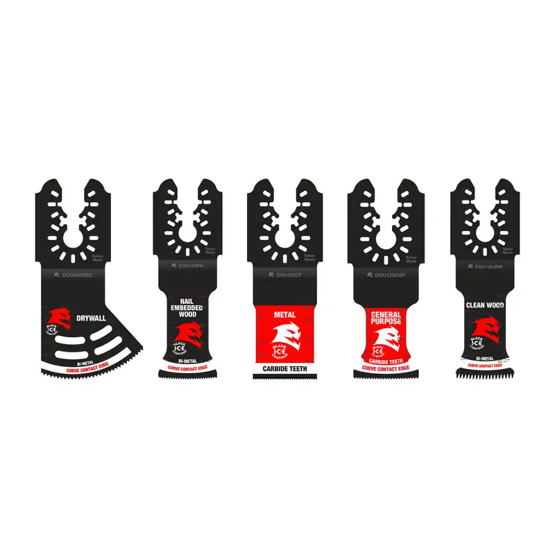 Diablo Carbide Oscillating Blade Set 5 Piece General Purpose Cutting Kit