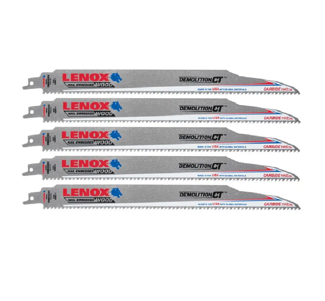 Lenox 1832147 Reciprocating Saw Blade Efficient Cutting