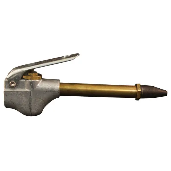 Milton S-153 Lever Style Rubber Tip Straight Blow Gun 1/4 Inch NPT