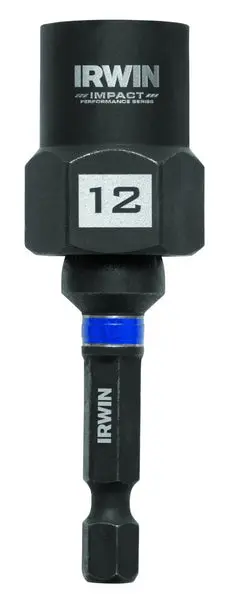 Irwin 1859106 Impact Bolt Grip Bolt Extractor 12mm 3/8 Square Drive Stubborn Bolts