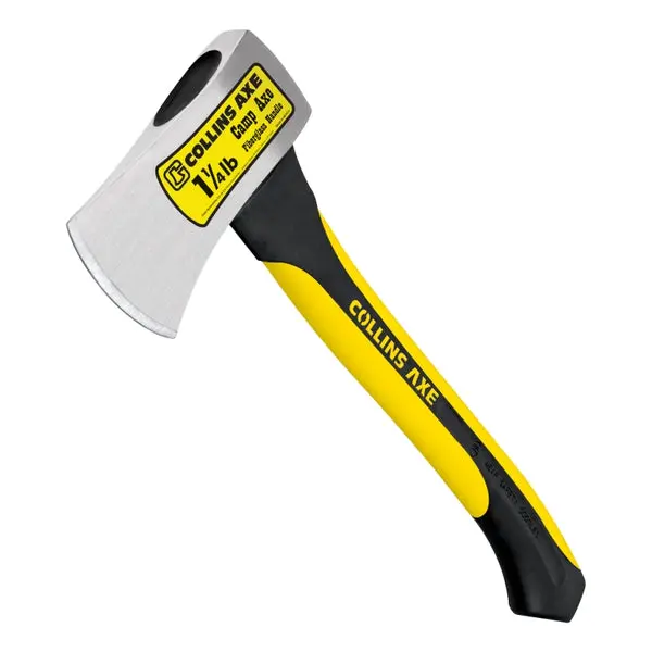 Collins HC-1-1/4FDX-C 1.25 Lb Camp Axe 14" Fiberglass Handle