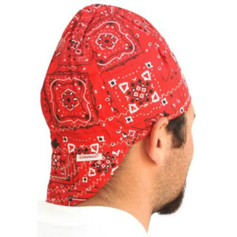 Forney 7.25 Inch Cotton Welding Cap Multicolored Comfort and Protection