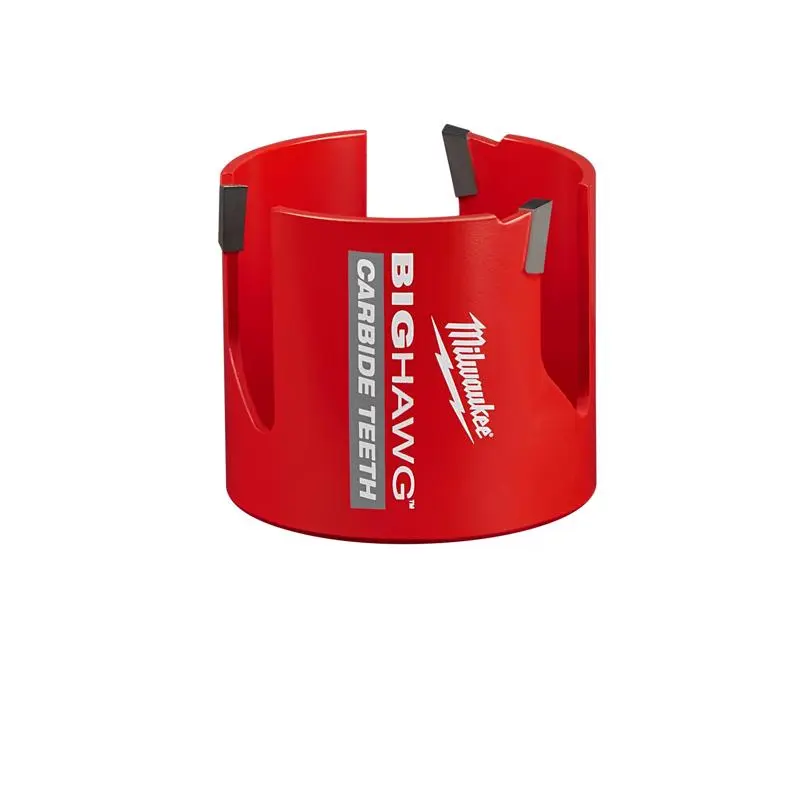 Milwaukee BIG HAWG 3-Inch Carbide Tipped 3-Tooth Hole Saw 7/16-Inch Arbor