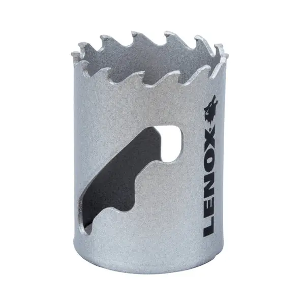 Lenox LXAH3158 Carbide Tipped Hole Saw 1-5/8 Inch Metal Wood Plastic Cutting