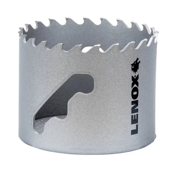 Lenox LXAH321116 Carbide Tipped Hole Saw 2-11/16 Inch Metal Wood Plastic Cutting