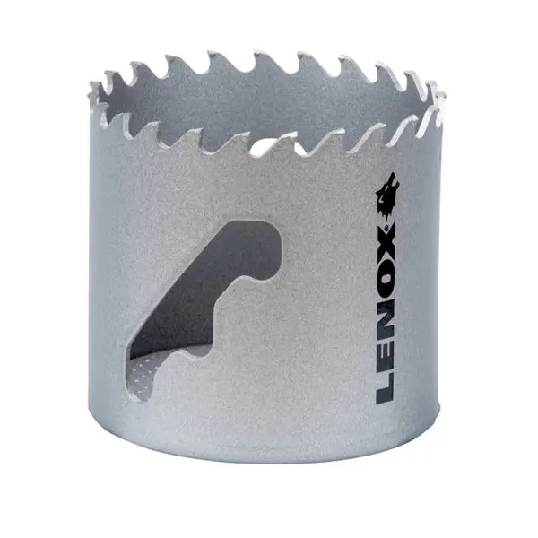 Lenox LXAH3214 Carbide Tipped Hole Saw 2-1/4 Inch Metal Wood Plastic Cutting