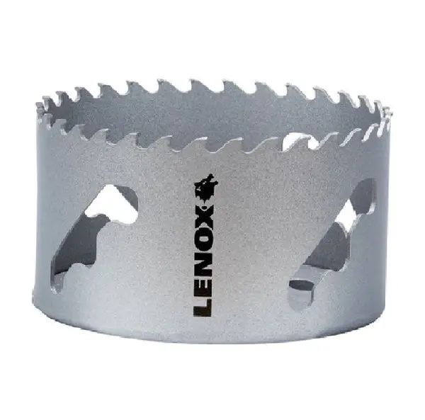 Lenox LXAH3338 Carbide Tipped Hole Saw 3-3/8 Inch Heavy Duty Cutting Tool