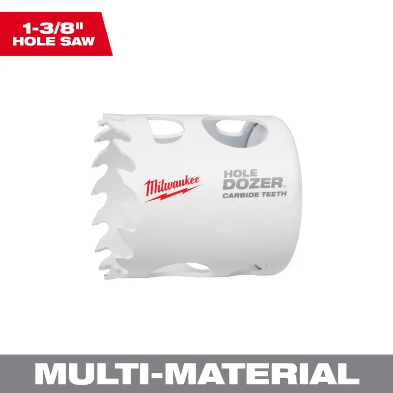 Milwaukee Hole Dozer 1-1/8 . Carbide Tipped Hole Saw
