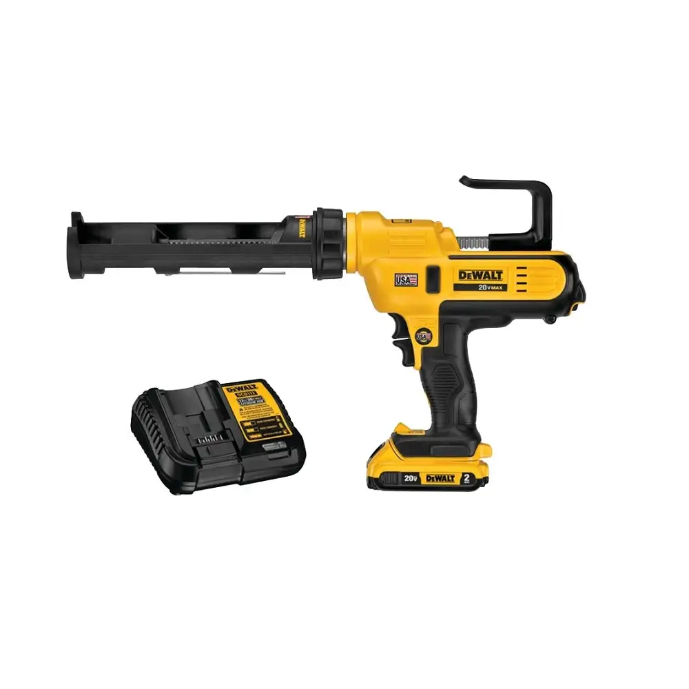DeWalt DCE560D1 20V MAX Cordless Caulk Adhesive Gun Kit