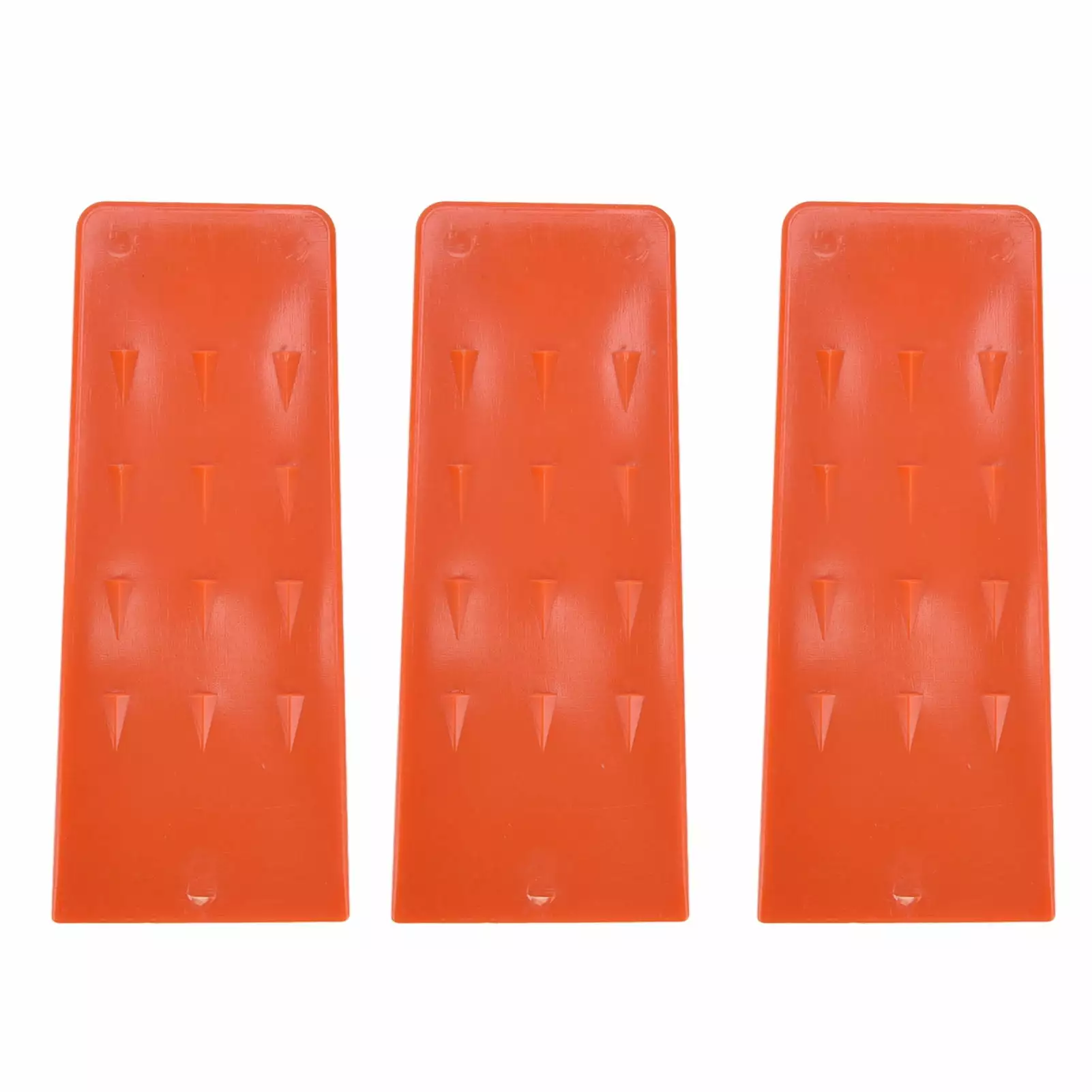 3pcs 8in Felling Wedges Spiked Plastic Protect Logging Tools Chainsaws Tree Cutting Chiyuantao