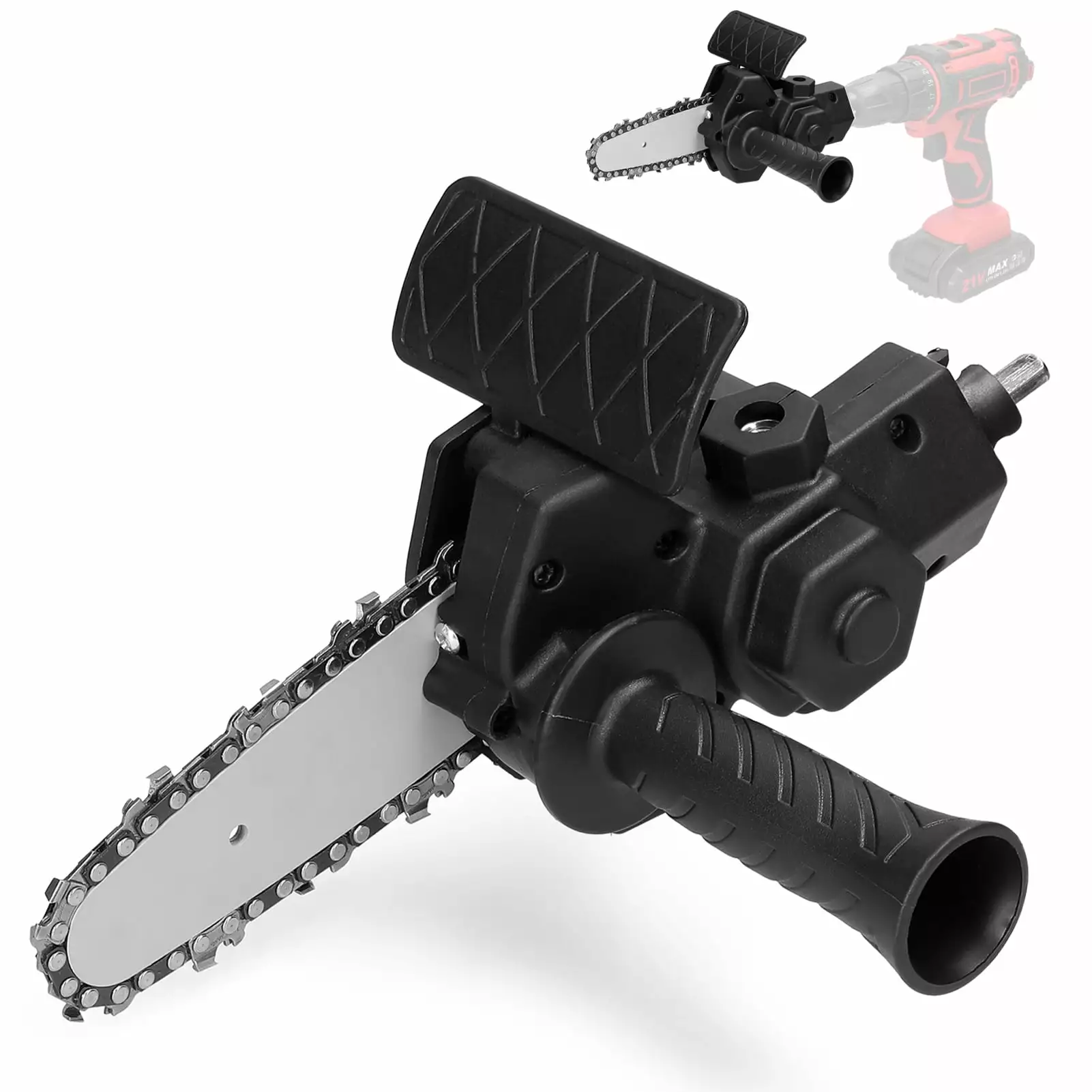Geevorks 4 Inch Modified To Electric Chainsaw Tool Attachment Electric Chainsaws Accessory Practical Modification Tool Set...