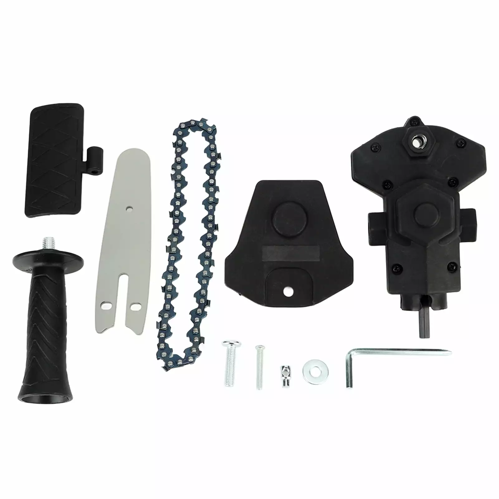 Tersalle Chainsaw Attachment Electric Drill Modified To Chainsaw Attachment One Handed Electric Chain Saw Wood Cutting 15....