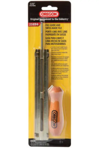 Oregon 25894 Chain Saw File Guide & File 5/32 Inch