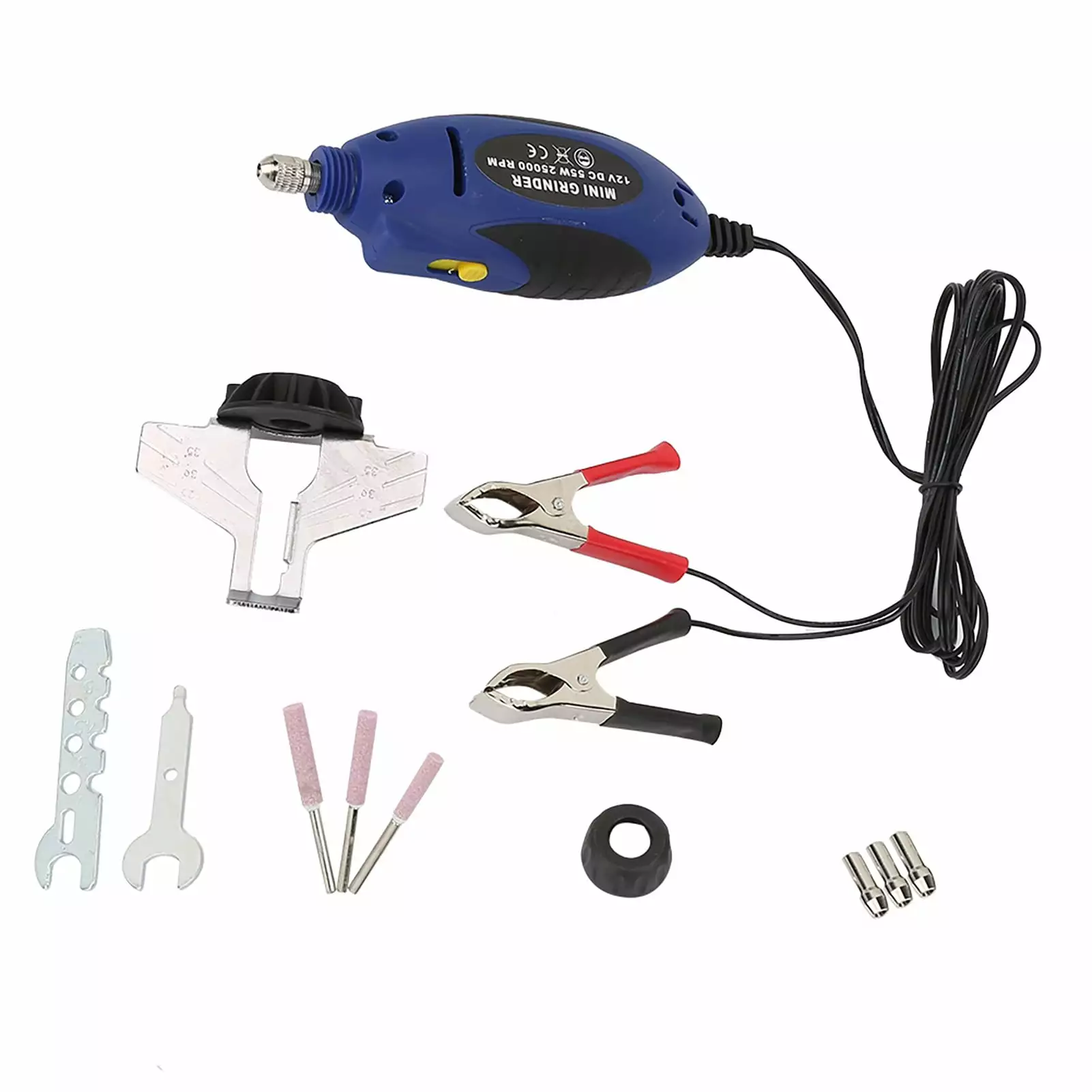2024 12V Electric Handheld Chainsaw Sharpener Mini Chain Saw Grinder Outdoor Grinding Machine Tools minggaowujinzhipin