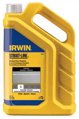 Irwin Tools 65102 Strait-Line Permanent Marking Chalk 5 lbs Red