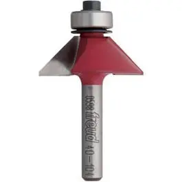 1.5-Inch Carbide Chamfer Router Bit Angled Edges Freud
