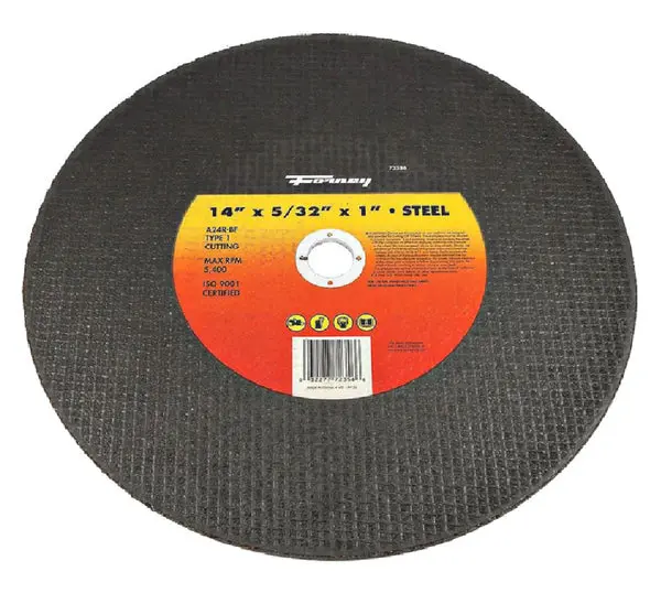 Forney 72356 Chop Saw Blade 14 Inch x 5/32 Inch x 1 Inch