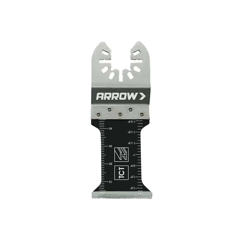 Arrow 1-3/8-Inch TCT Carbide Flush-Cut Universal Saw Blade 3-Piece Set