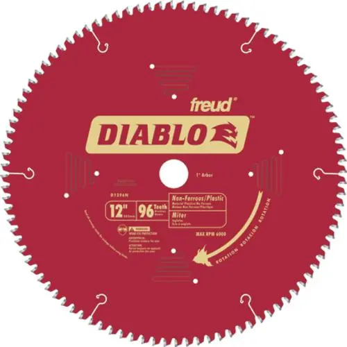 Red Perma Shield Coated 96 Teeth Saw Blade 12 Inch Building Hand Tools On Sale Freud