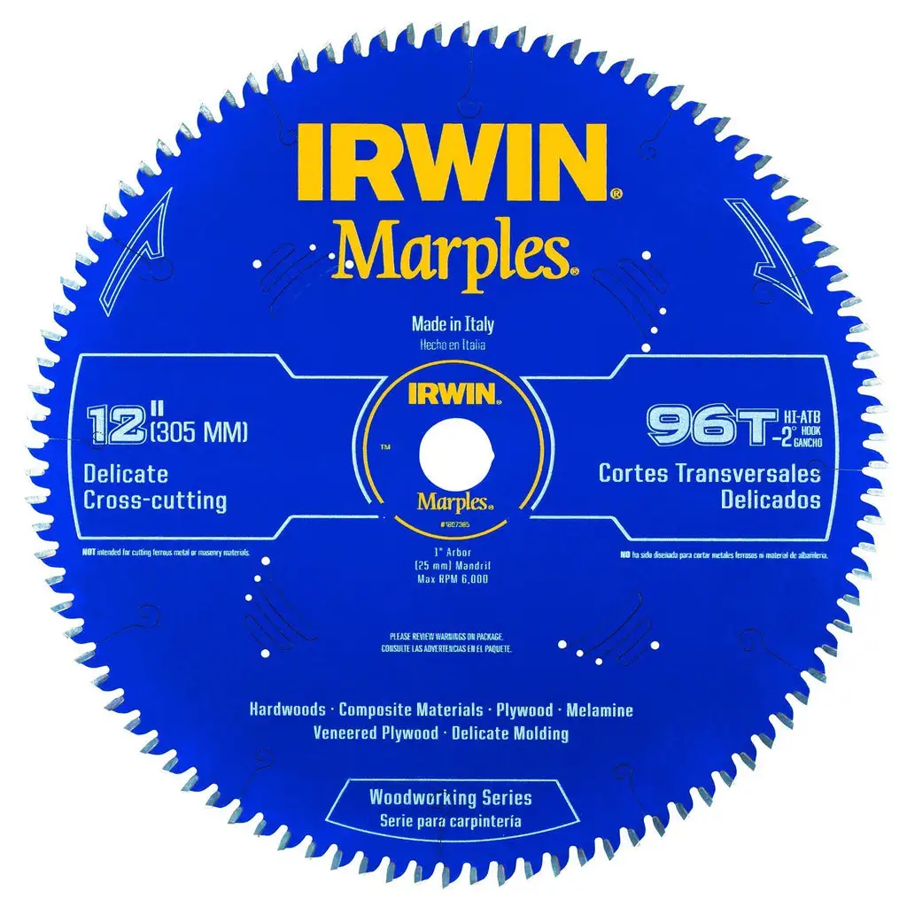 Classic Series Circular Saw Blades 10 Inch Heavy Duty Wood and Metal Cutting Irwin