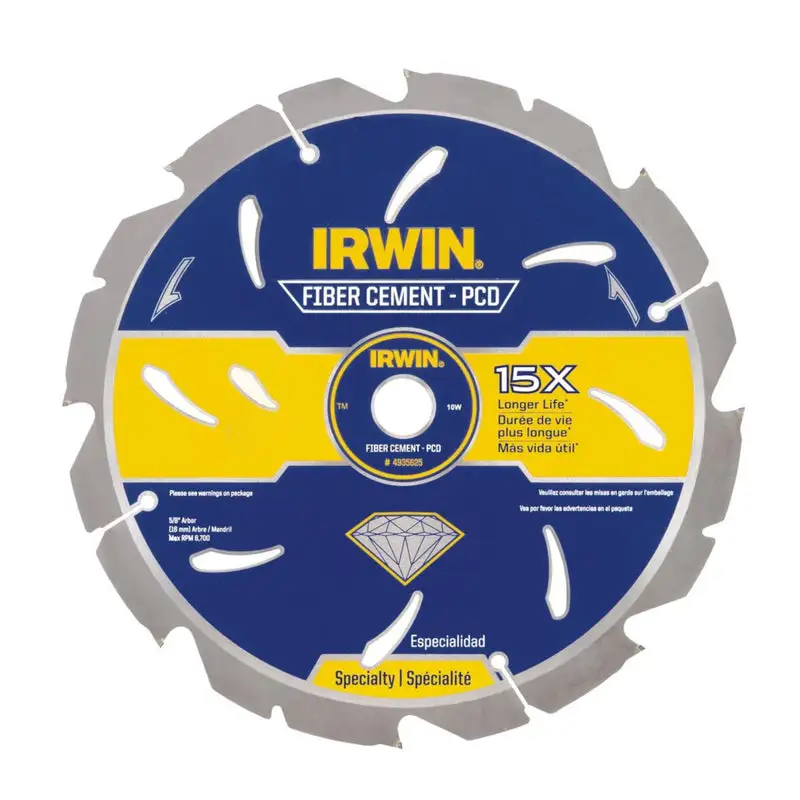 Irwin Marathon 7-1/4 Inch 4 Tooth Steel Circular Saw Blade 5/8 Inch Arbor 1 Pack
