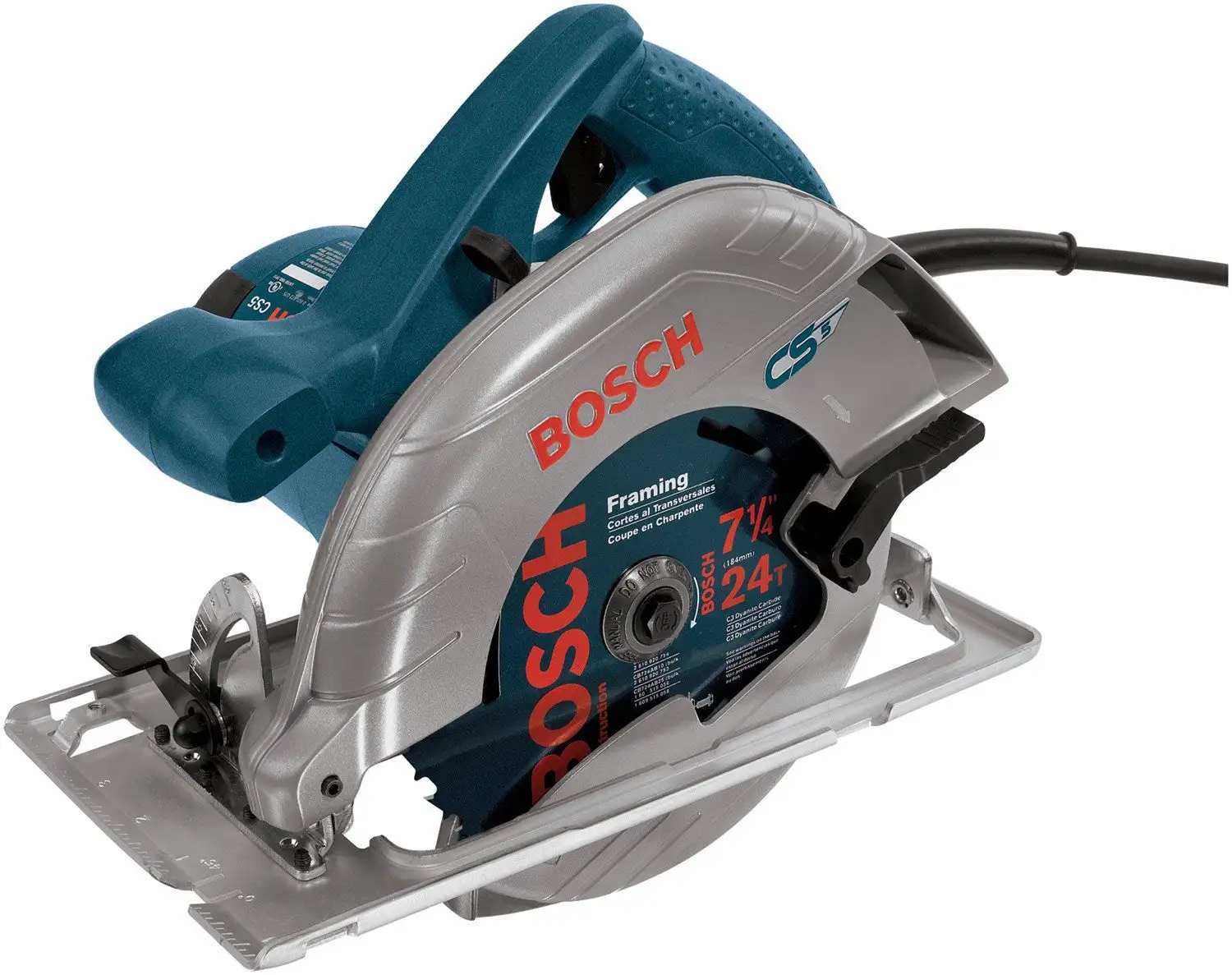 Bosch 15 Amp 7-1/4 Inch Corded Brushed Circular Saw Professional Cutting