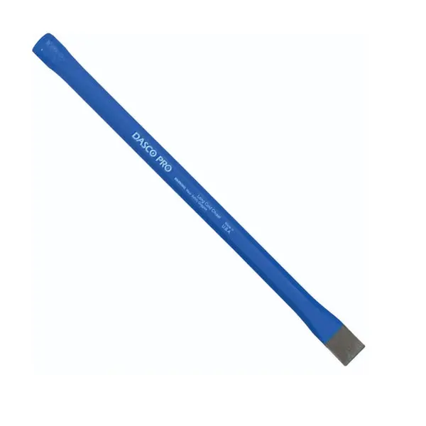 Dasco Pro 419-0 Extra Long High Carbon Steel Cold Chisel 1 Inch x 12 Inch