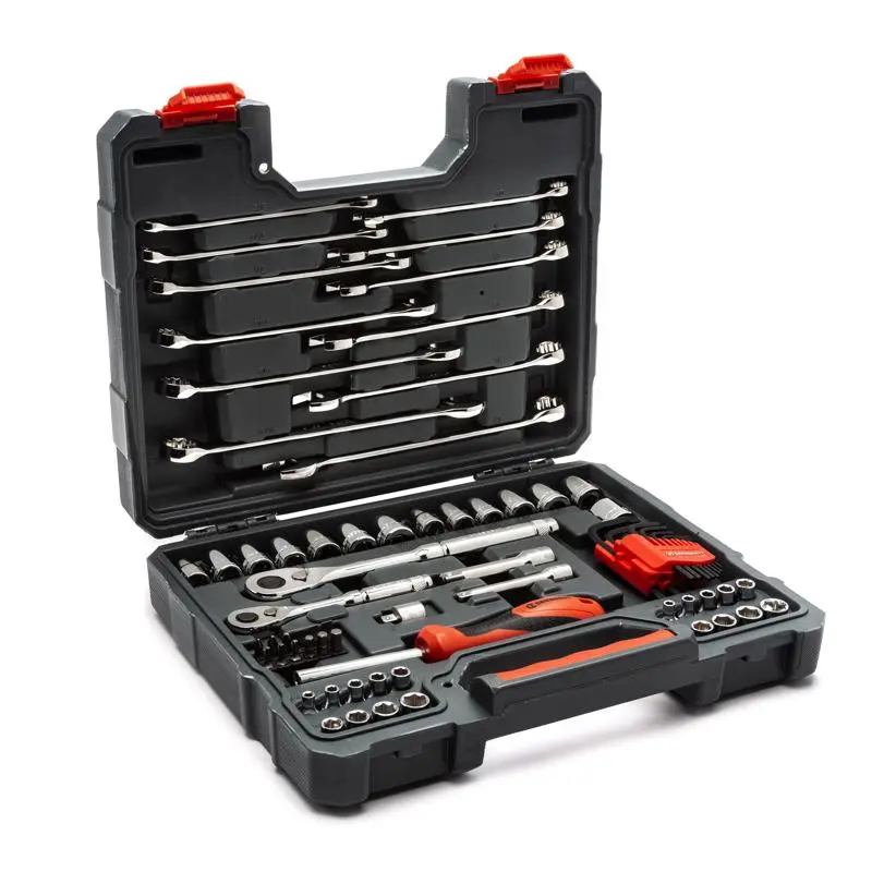 Crescent 3/8 . Drive Metric and SAE 12 Point Mechanic's Tool Set 25 Piece