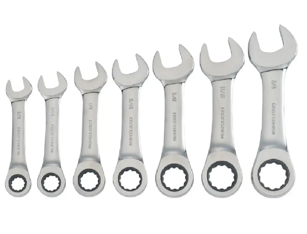Craftsman CMMT87009 Flex Head Combination Wrench Set