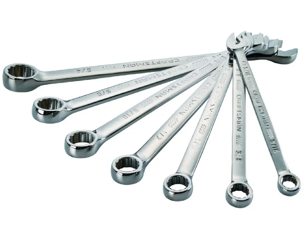 Craftsman CMMT87023 Metric Ratcheting Combination Wrench Set Professional Mechanics