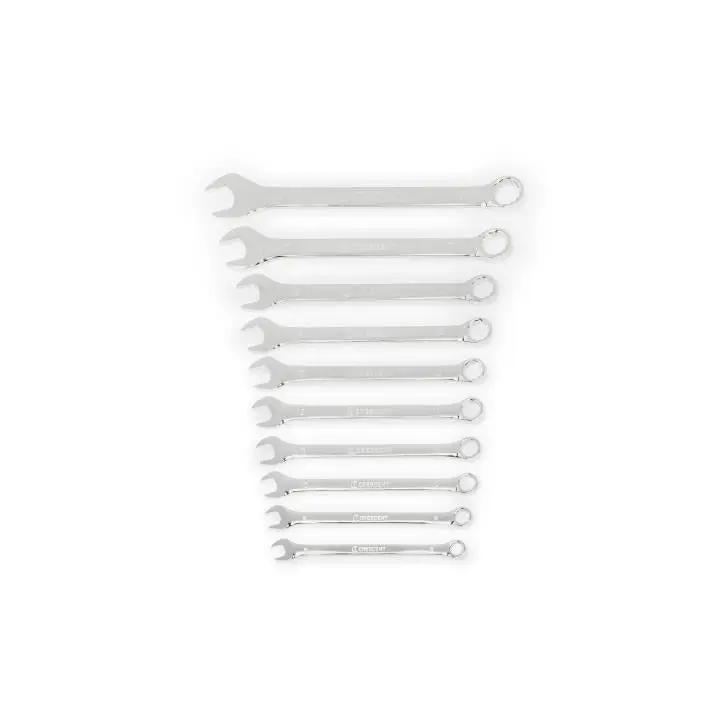 Crescent 10 Piece 12 Point Metric Combination Wrench Set