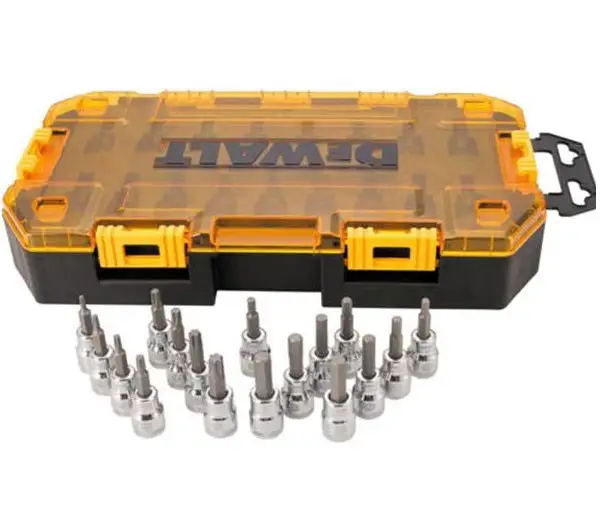 DeWalt DWMT73810 8-Piece Metric Combination Wrench Set Professional Mechanics
