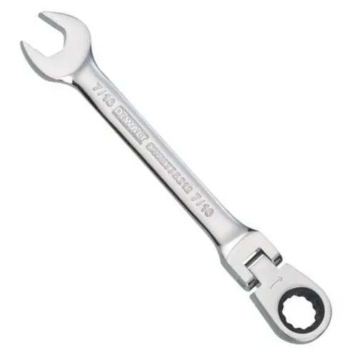 DeWalt DWMT75212OSP 7/16" SAE Flex Head Combination Ratchet Wrench