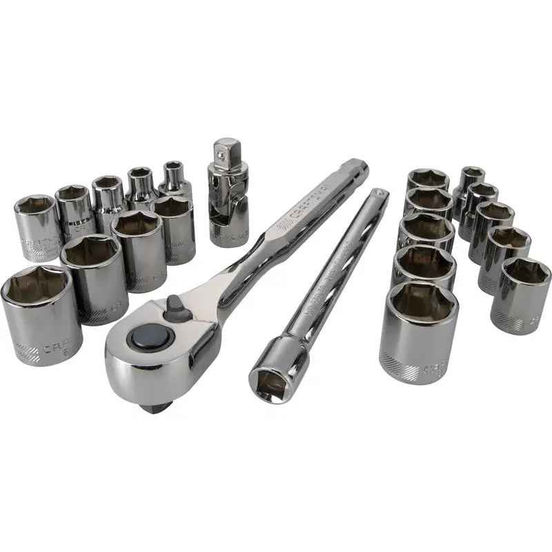 Craftsman 3/8 . Drive Metric and SAE 6 Point Mechanic's Tool Set 63 pc - Ultimate Collection