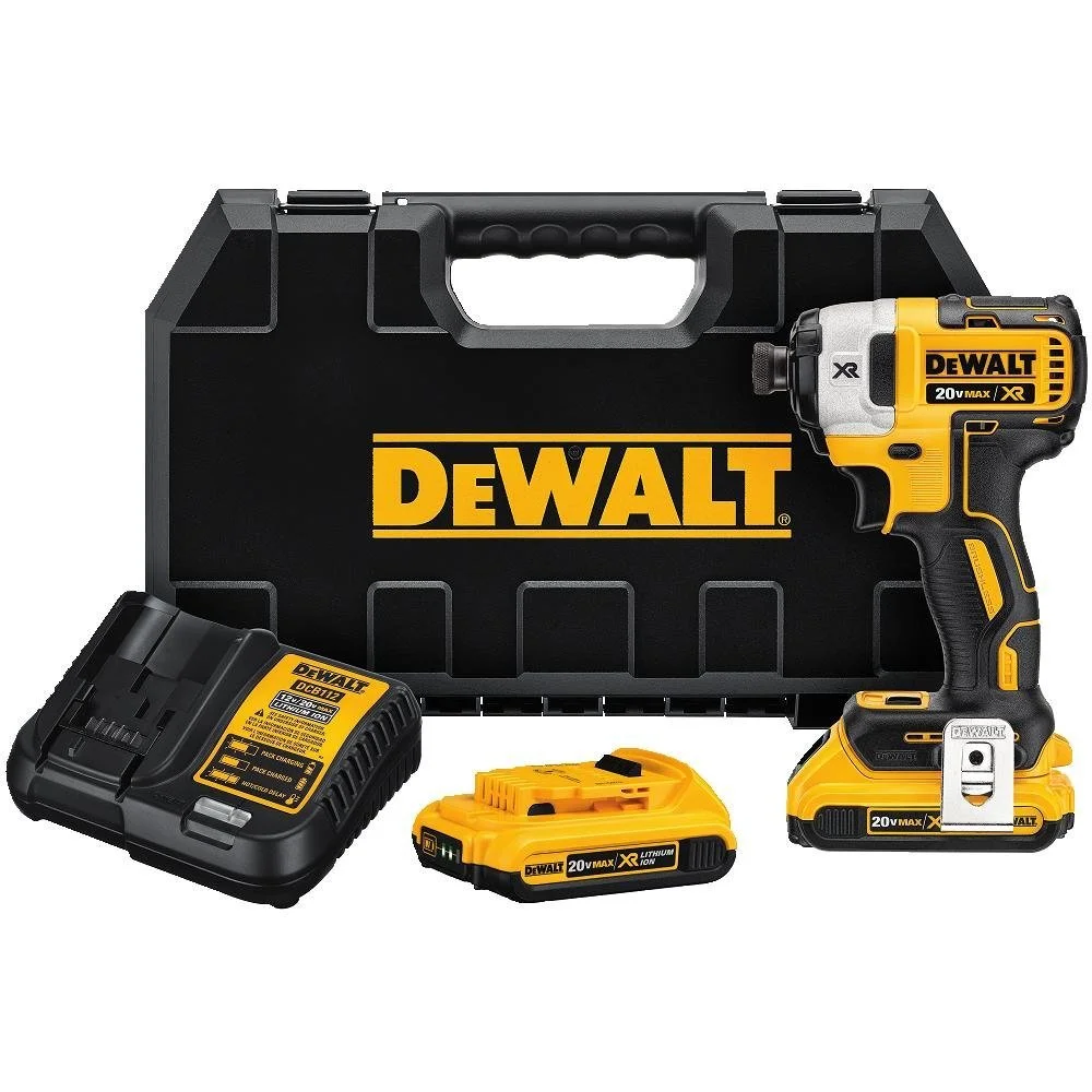 DEWALT Cordless Impact Wrench Kit - 20 Volt Heavy Duty Tool