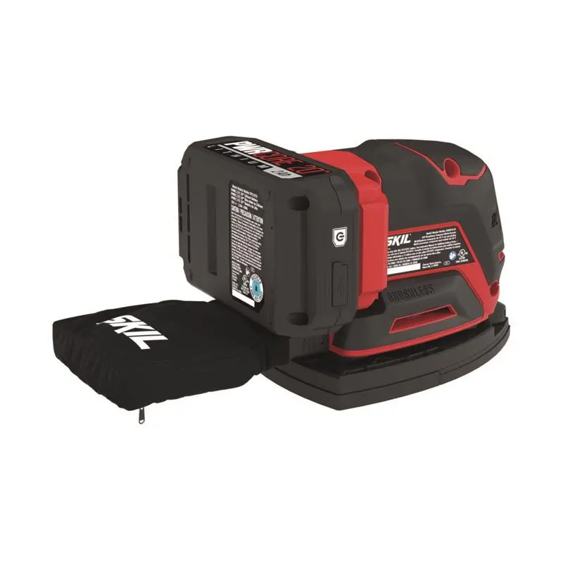 SKIL 20V PWR CORE 20 Cordless Multi-Sander Kit Battery and Charger