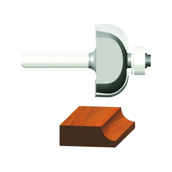 Vermont American 23141 Carbide Tipped Cove Router Bit 1-1/2 Inch OD