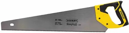 20 Inch Sharp Tooth Saw Woodworking and Carpentry Stanley Tool
